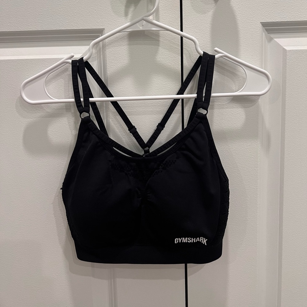 Gymshark energy seamless sports bra - black